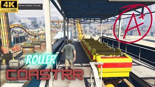 Amazing 😻 Roller coaster ride in gta5 || #viralvideo #ps5 #gta5 #ps5gameplay