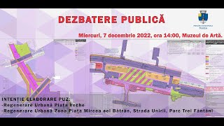 Dezbatere Publică - Intenție Elaborare P.U.Z.