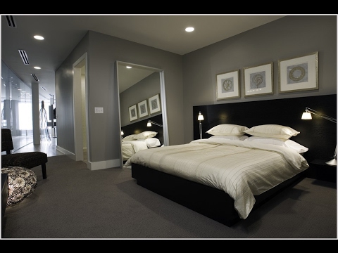 Dark Grey Carpet For Bedroom Decor Ideas - YouTube