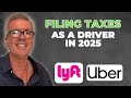 Filing Taxes For Uber & Lyft Drivers In 2025