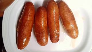 How To Prepare Sausages / Sausages For Breakfast / How To Fry Sausages
