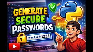 How to Generate Strong Passwords using Python | Beginner Friendly Tutorial