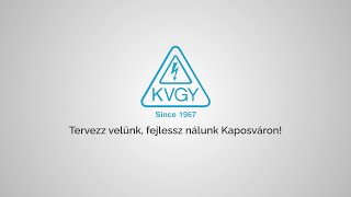 Tervezz velünk, fejlessz nálunk Kaposváron! - KVGY Kft.