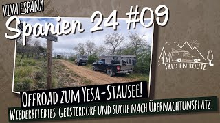 Offroad zum Yesa-Stausee! Wiederbelebtes Geisterdorf und Suche nach Übernachtungsplatz.