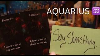 AQUARIUS♒️LISTEN 🗣THIS IS NOT YOUR KARMA, IT'S THEIRSSSS! THEY WILL CHASE U... BUT RUN BABE😭