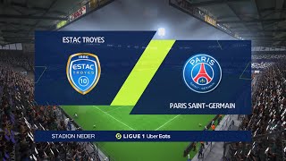 FIFA 23 - TROYES vs PSG || Ligue 1 (08/05/2023) #troyes  #ligue1 #psg