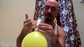 How to load your nitrous balloon.