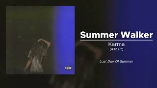 Summer Walker - Karma (432 Hz)