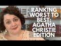 Worst to Best - Ranking All 63 Agatha Christie Books That I've Read