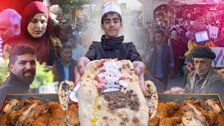 SLEMANI! UNIQUE $1 Popular Street Food in IRAQ 🇮🇶 | Walking the Streets of Kurdistan 2024