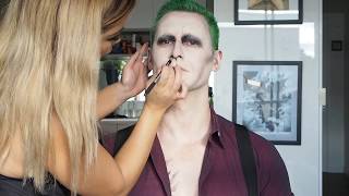 My Version of Suicide Squad Joker Special FX Make Up Tutorial