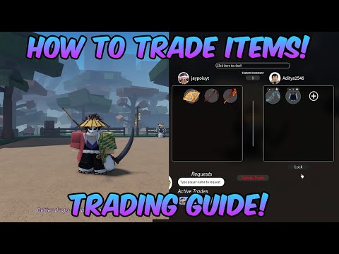 How To Trade Items! (TRADING GUIDE!) Project Slayers Roblox Update 1.5 Codes