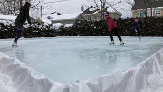 Des patinoires... à la maison!