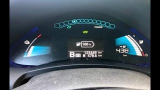 Nissan Leaf 62kwh ultimate battery upgrade HV battery swap full sequence from 24kwh/120to 438km 2014