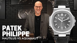 Patek Philippe Nautilus vs Aquanaut Review | SwissWatchExpo