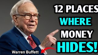 12 Places Where Money Hides 💲💲🤑 By Warren Buffett (MUST WATCH) #warrenbuffet   #richvspoor  #wealth