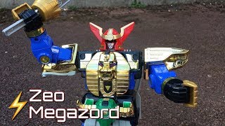 Deluxe Zeo Megazord 1996 toy review (Power Rangers Season 4)