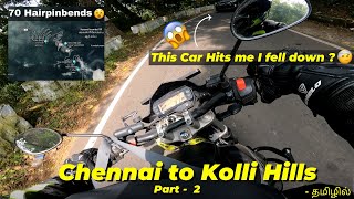 Chennai to Kolli Hills Bike Trip ⛰️| Dangerous 70 Hairpin Bends 😵🔥| Part 2 | Bad Captain Vlogs ❤️