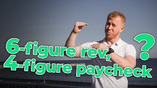 6 figure rev, 4 figure paycheck?