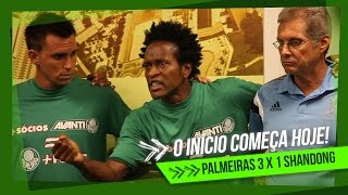 Bastidores - Palmeiras 3 x 1 Shandong - Amistoso Internacional