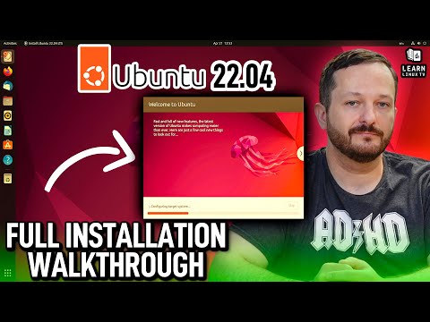 Ubuntu 22.04 LTS – Complete Installation Walkthrough