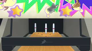 あつまれBOWLING：キャンドルピンボウリング通し　スコア92スペア1回　スペアのあとの本数が少なすぎる(´；ω；`)ｳｩｩ　 #あつまれBOWLING #キャンドルピンボウリング