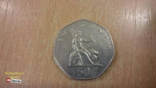 50p Coin - Britannia New Pence - UK (United Kingdom) - 1981