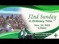 Nov. 10, 2024 (6:00pm) 32nd Sunday in Ordinary TIme with Fr. Dave Concepcion