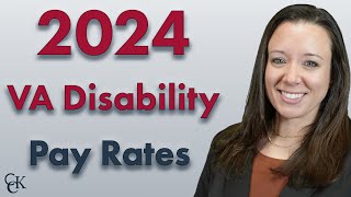 2024 VA Disability Pay Chart and Compensation Rates