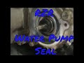 Polaris water pump seal install