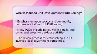 What Is Planned Unit Development (PUD) Zoning? - The Right Politics