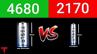 Tesla's New 4680 vs 2170 Battery cell | How 4680 is way Better than 2170 Cell..