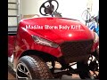 MadJax Storm Body Kit Install On A 2001 EZ-GO TXT (EZ GO Rebuild Part 6)