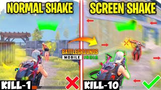 BGMI-ல் SCREEN SHAKE எப்படி செய்வது? BGMI/PUBG Screen Shake Tips and Tricks | BGMI Pro Tips Tamil