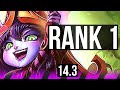 LULU & Kog'Maw vs JANNA & Jinx (SUP) | Rank 1, 0/4/27 | TR Challenger | 14.3