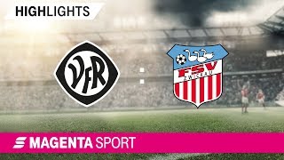 VfR Aalen - FSV Zwickau | Spieltag 29, 18/19 | MAGENTA SPORT