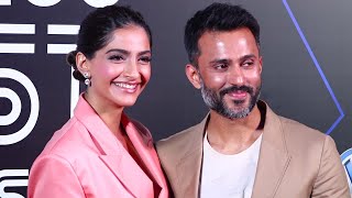 Sonam Kapoor with husband Anand Ahuja at GQ 100 Best Dressed 2019