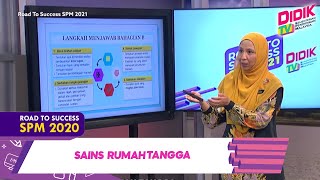 DidikTV Road To Success SPM 2021 | Sains Rumah Tangga