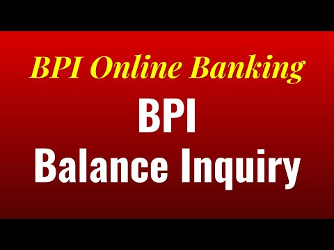 How to Check your Account Balance with BPI Express Online How to Check your Account Balance with BPI Express Online