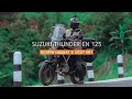 Sedikit Review Motor Suzuki Thunder 125 Modif Ala Touring full Box