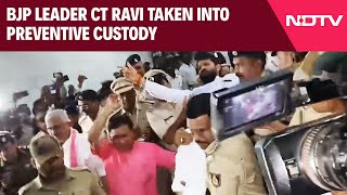 Karnataka News | BJP Leader CT Ravi Taken Into Preventive Custody