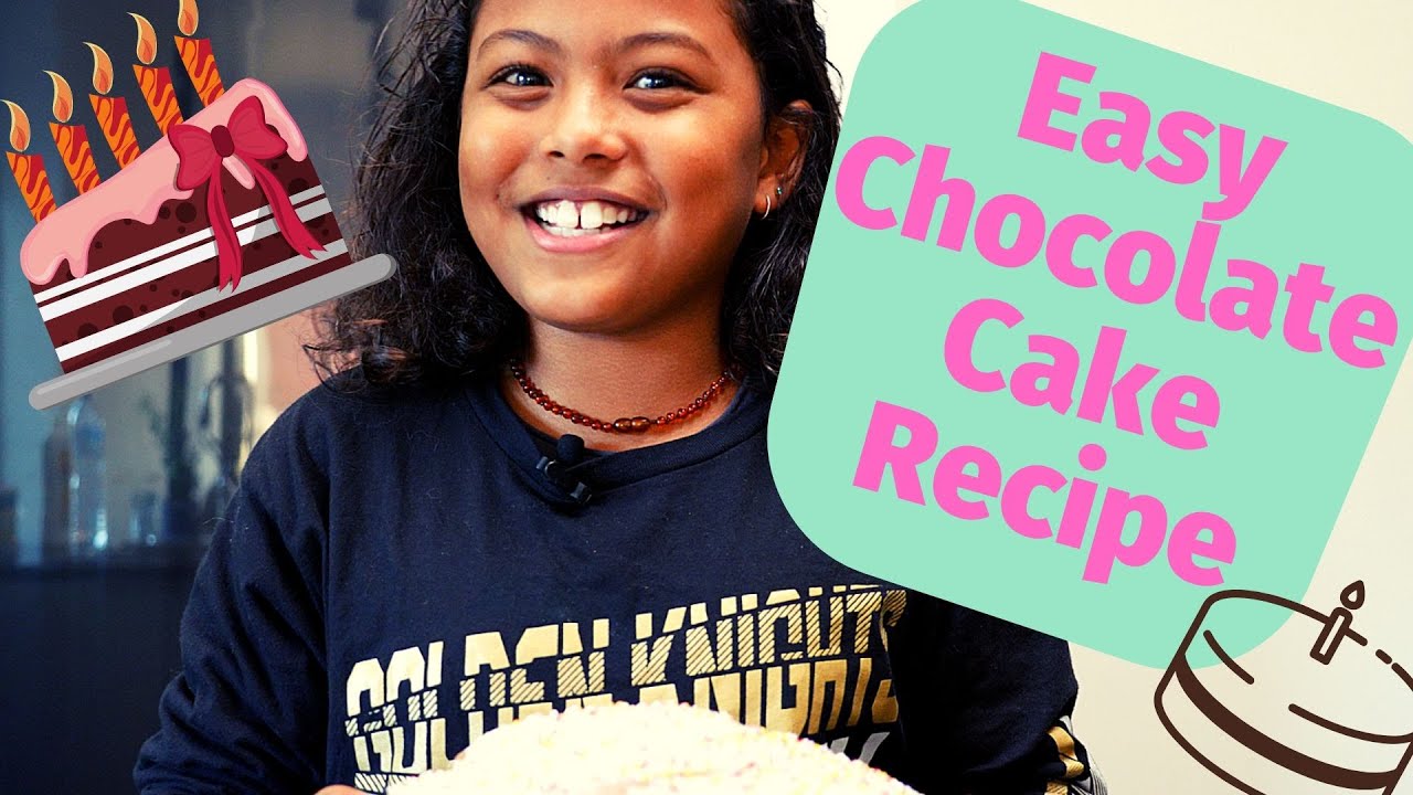 How To Make An Easy Chocolate Cake - Delicious Recipe For Kids With ...