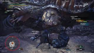 MHW 特殊鬥技場：爆鎚龍進階篇 [長槍爆麟槍赤紅巨星] 魔物獵人世界EP46