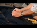 pool solar panel a how to fix