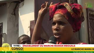 VÉRITÉ 242 CONGO Brazzaville,   Ensablement du marché maman Mboualé