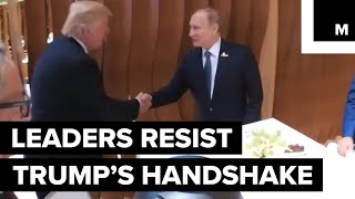 Trump handshake trolls