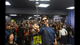 Bollywood Superstar Hrithik Roshan at the Opening of Cult Fit Studio Dubai 2019