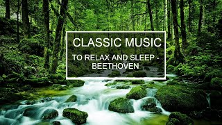 Classic music to ralax and sleep Beethoven piano, violin,cello
