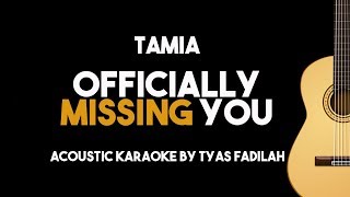 Tamia - Officially Missing You (Acoustic Guitar Karaoke Version)