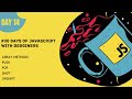 Methods on array in javascript | 30 days of javascript | malayalam | Hackphiles